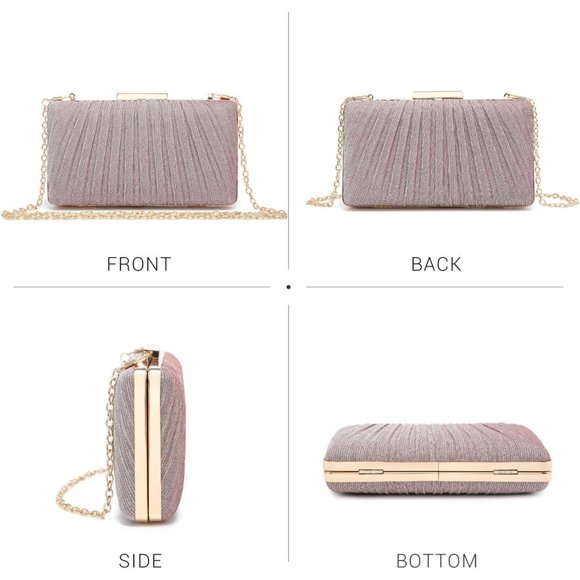 Dasein Women Party Wedding Cocktail Prom Handbags - Picture 2 of 6